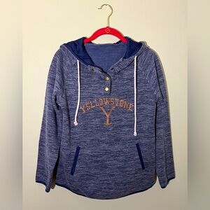 Yellowstone National Park Dutton Ranch Hooded Sweatshirt Hoodie!